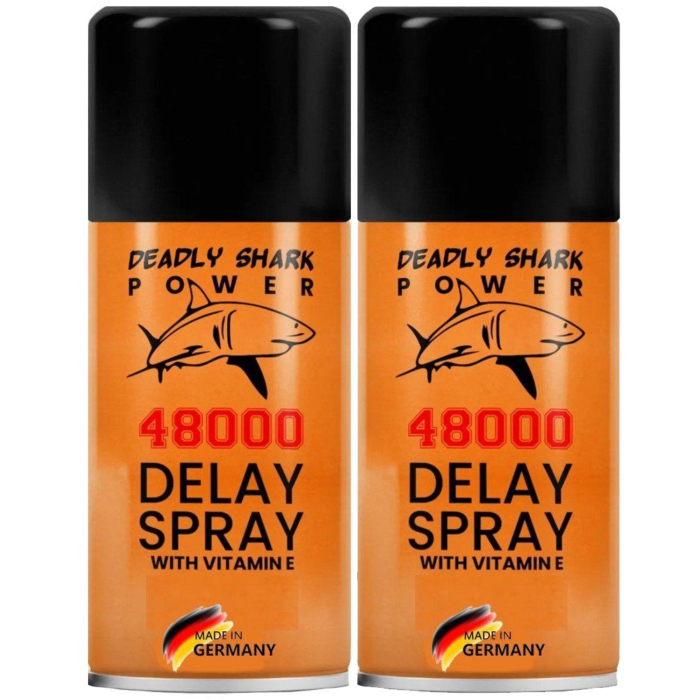 Orjinal Delay 48000 Erkeklere Özel E Vitaminli Penis Spreyi 2'li Paket