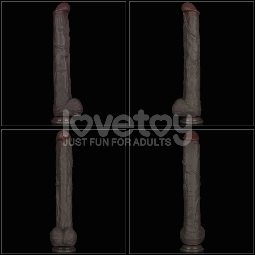 Lovetoy Bendable Cock XXL 37.5 Cm Kıkırdak Doku Realistik Penis LV411311