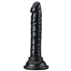 Erox Jelly Silicone 14.5 cm Anal ve Vajinal Realistik Penis-Black
