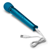 Le Wand Petite Rechargeable Vibrating Body Massager Masaj Aleti - Blue
