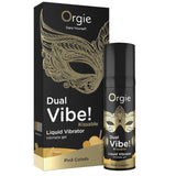Orgie Dual Vibe Pina Colada Aromalı Öpülebilir Likid Vibratör 15 Ml.