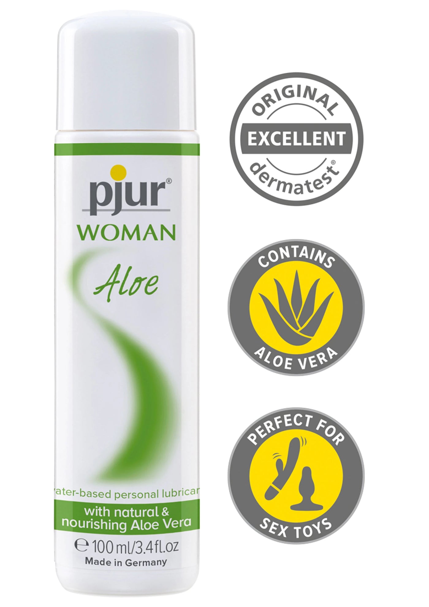 Pjur Woman Aloe Water-Based Lubricant Gel Kayganlaştırıcı Jel 100 Ml.