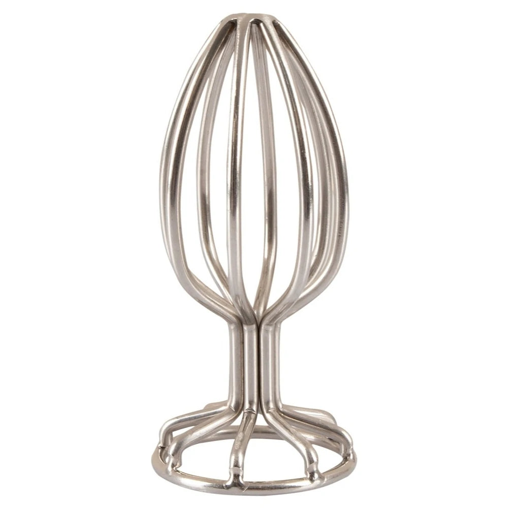 Anos Finest Butt Wear Metal Cage Butt Plug Metal Anal Plug