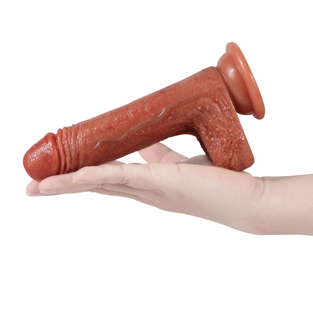 Shequ New Crowleys 18 cm Realistik Penis