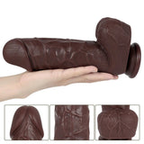 Xise Dildo Series X-Men Flexible Kalın Realistik Penis XS-WBC10011-Brown