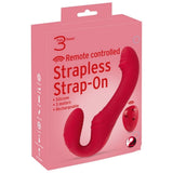 You2Toys Triple 3 Uzaktan Kumandalı Titreşimli Strapless Strap-On