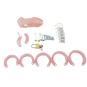 Erox The Penis Cage Silikon Penis Kafesi ve Penis Kilidi-Pink