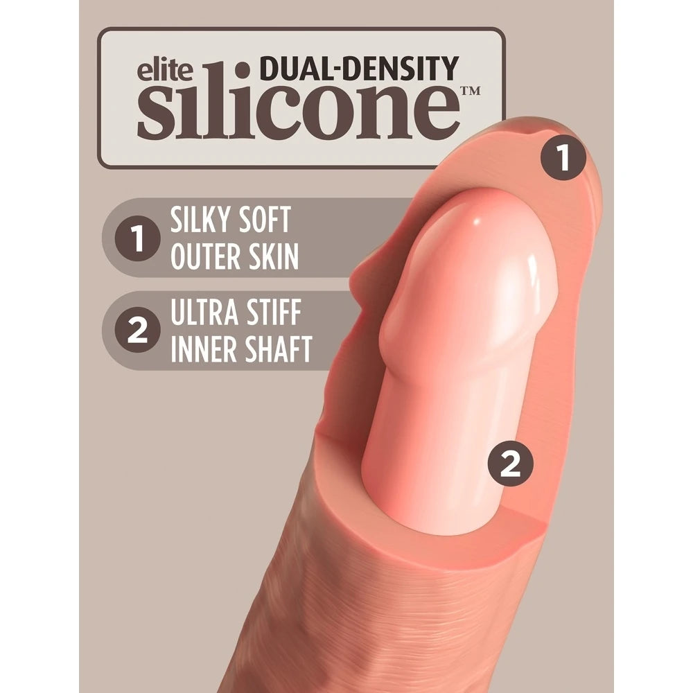 Pipedream King Cock Elite 15 Cm Dual Density Silicone Cock Realistik Penis