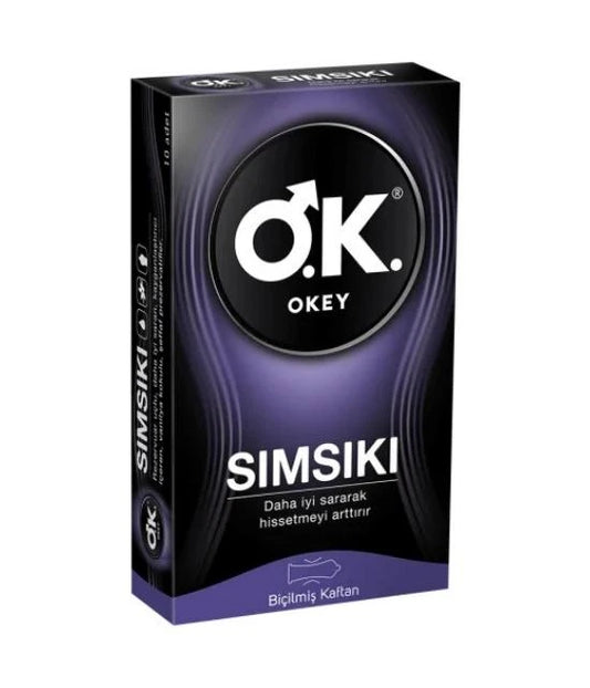 Okey Sımsıkı 10'lu Prezervatif Kondom