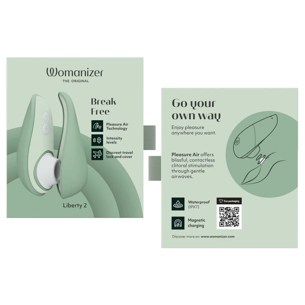 Womanizer Liberty 2 Klitoral Emiş Güçlü Vibratör-Aqua