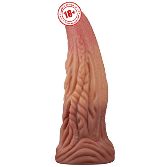 Lovetoy Dual Layered Platinum Silicone 25 Cm Monster Realistik Dildo
