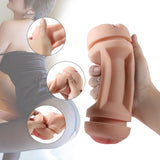 Shequ Tami Double Side Stroker Oral ve Vajinal Masturbator