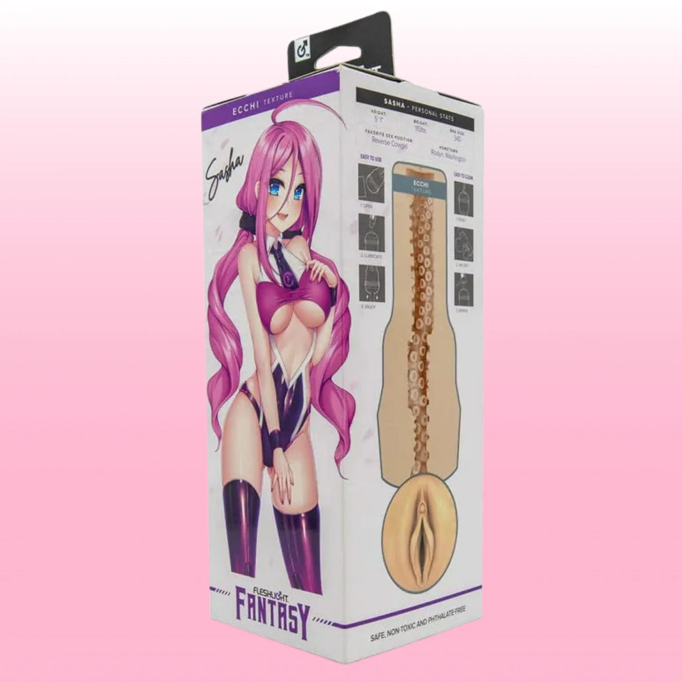 Original Fleshlight Girls Fantasy Sasha Nakamoto Ecchi Vajina Masturbator