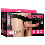 Lovetoy Rodeo 20 cm Ten Dokusunda Yumuşak İçi Boş Kemerli Penis