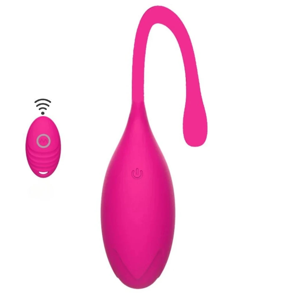 Erox Benwa Balls Uzaktan Kumandalı Kegel Egzersiz Vibratörü-Pink