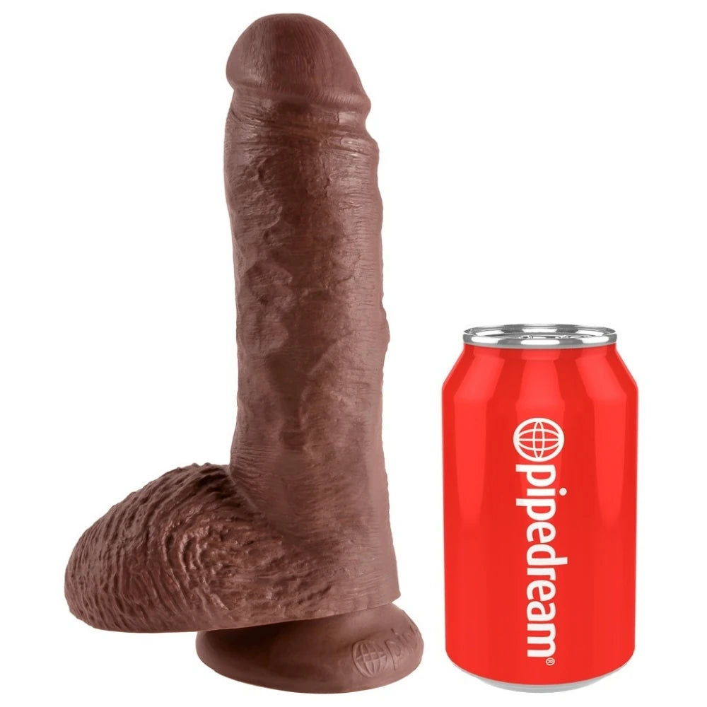 Pipedream King Cock 8 Inch Cock With Balls Realistik Penis