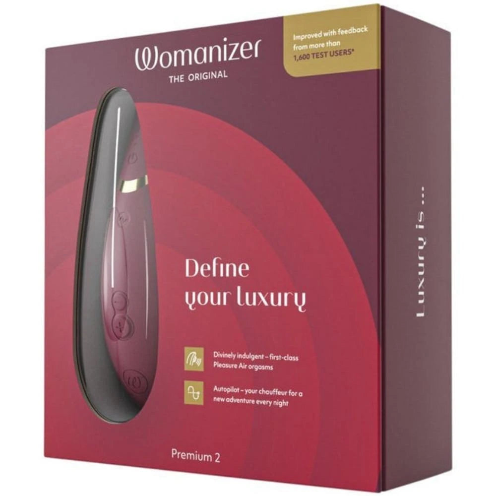 Womanizer Premium 2 Air Pulse Emiş Güçlü Vibratör