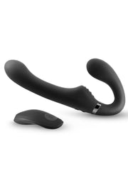 NS Novelties Shi/Shi Midnight Rider Uzaktan Kumandalı Titreşimli Strap-On