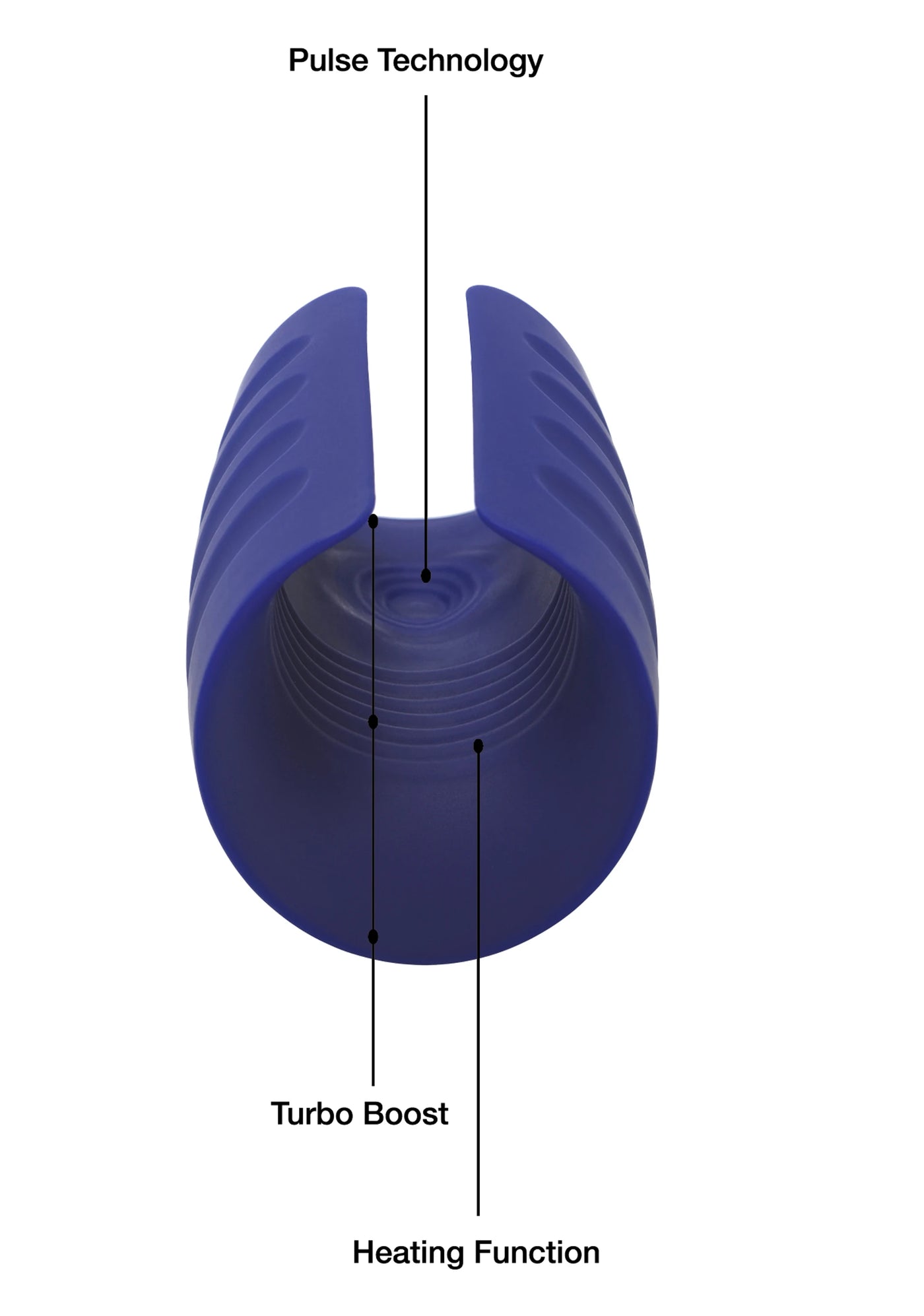 Calexotics Private Stroker Isıtmalı Titreşimli Teknolojik Vajina