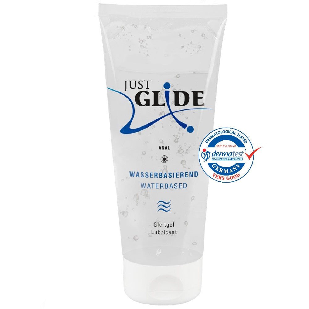 Just Glide Water-Based Anal Lubricant Gel Kayganlaştırıcı Jel 200 Ml