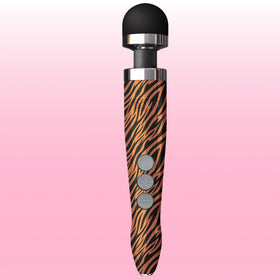 Doxy Die Cast 3R Reachargeable Wand Şarj Edilebilir Masaj Aleti-Leopar