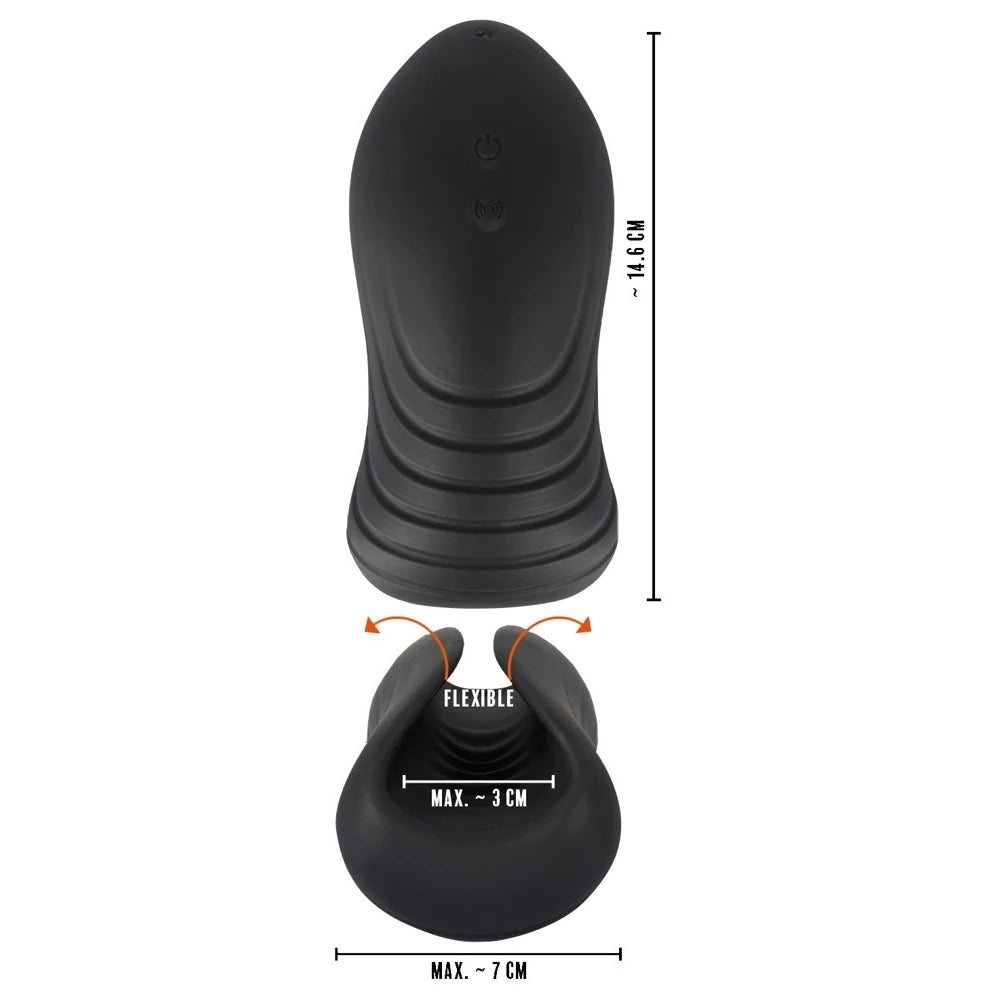 Rebel Men's Gear Ultra Soft Vibrating Silicone Masturbator