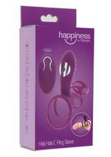 ToyJoy Happiness Halo Halo C-Ring Sleeve Titreşimli Penis Halkası