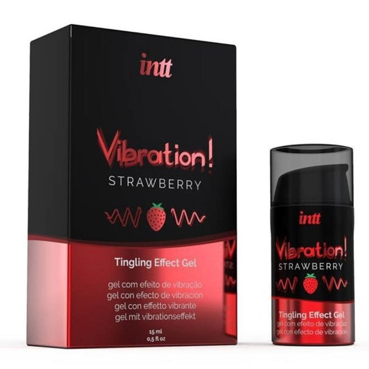 Intt Strawberry Likid Vibratör 15 Ml.
