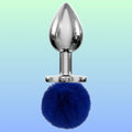 Erox The Anal Fantasy Bunny Tail Peluşlu Metal Anal Plug