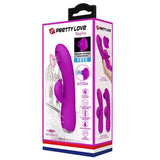 Pretty Love Regina Purple Nabız Darbeli ve İtici Güç Rabbit Vibratör