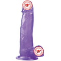 Lovetoy Jelly Studs Purple Large 20 cm Jel Dildo LV3100