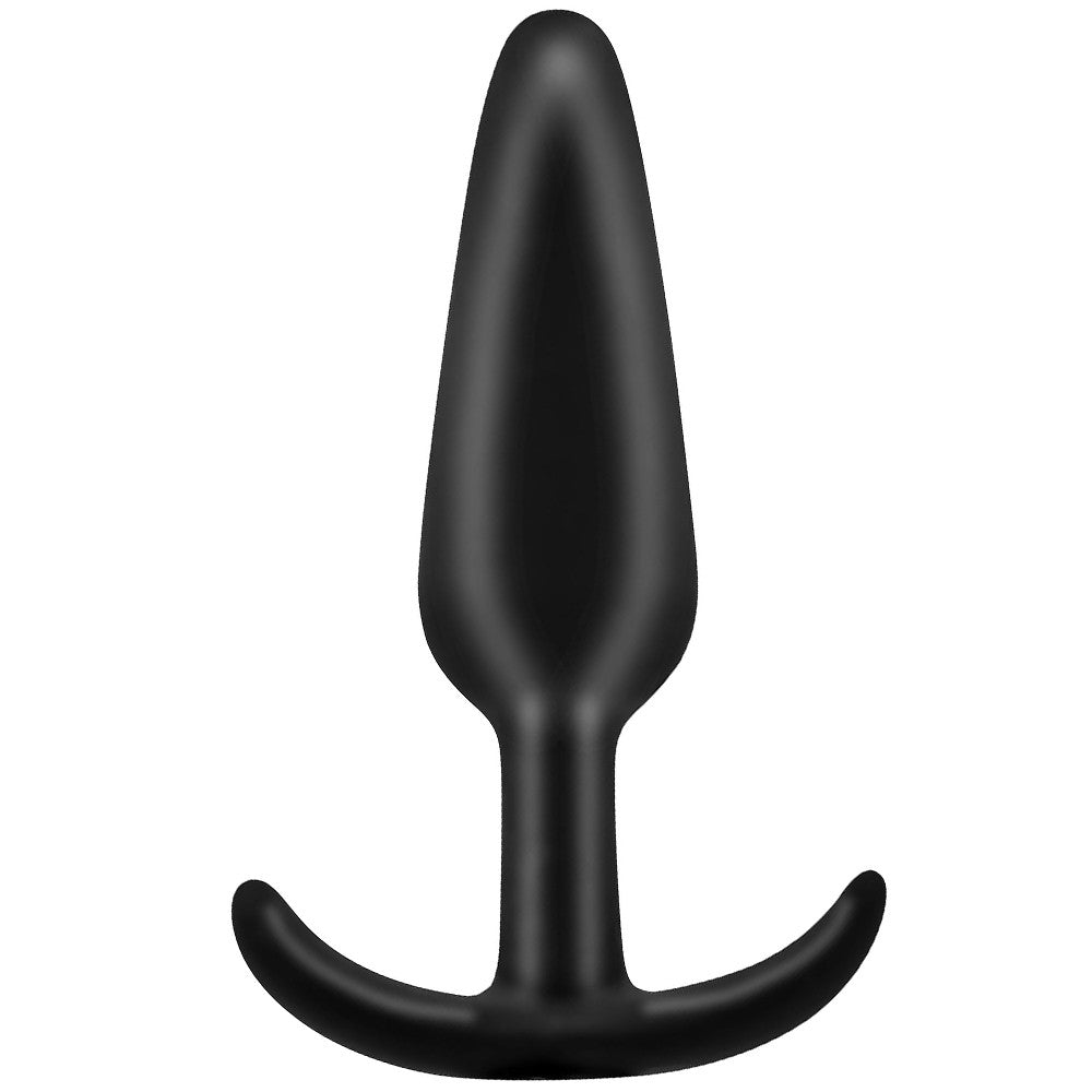Erox Anal Fantasy Silicone Jelly Butt Plug Anal Alıştırıcı-Black