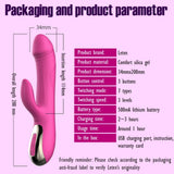 Leten Luxury Thrusting İleri Geri Hareketli Rabbit Vibrator