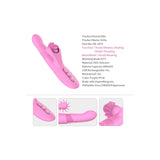 Dibe Haloy Vella Thrusting İleri Geri Hareketli Oral Seks Rabbit Vibratör