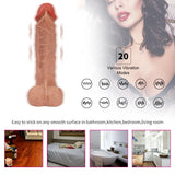 Shequ Bronte Rotating Dildo 20.5 Cm Kemerli Dönebilen Realistik Penis