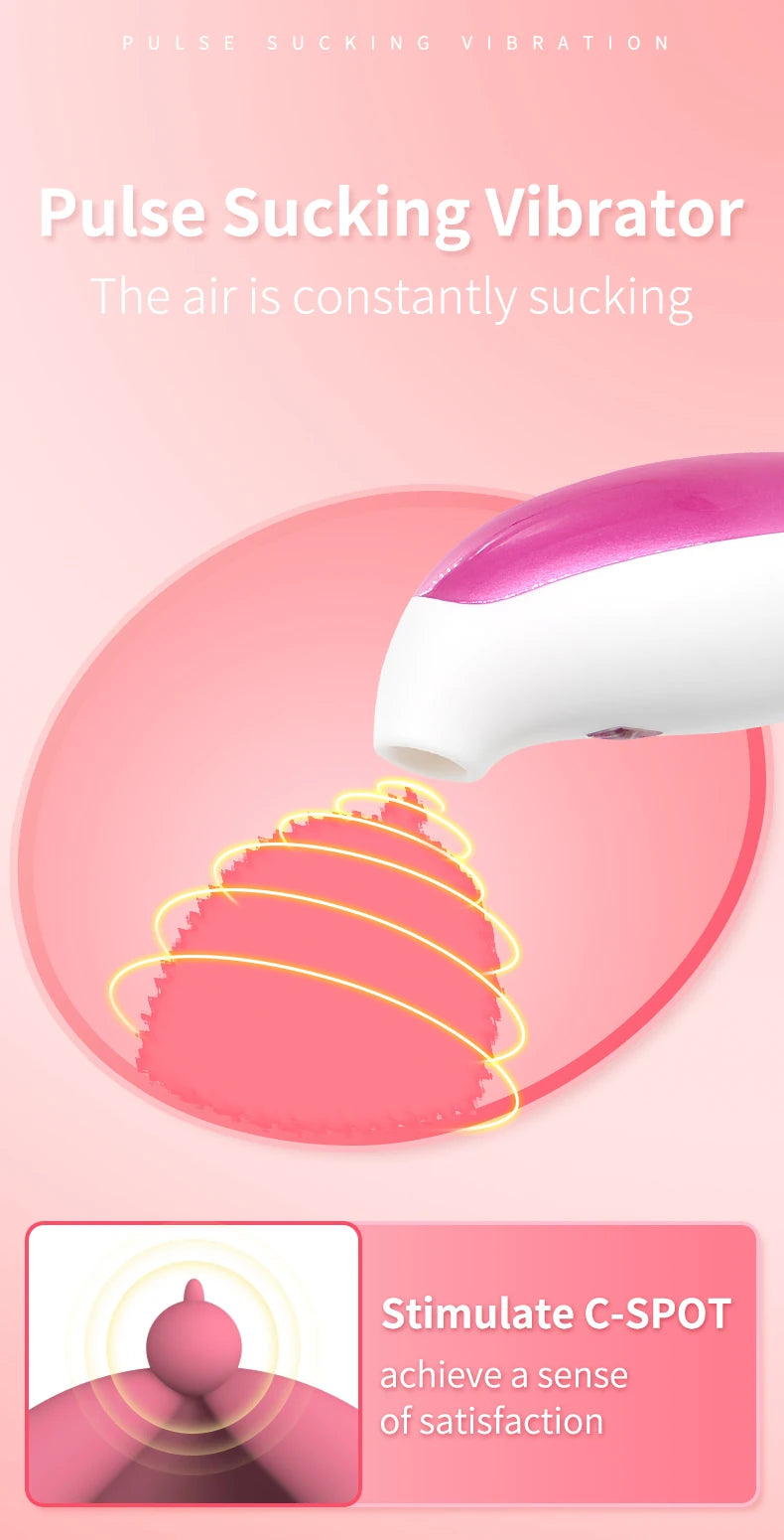 Wowyes Sucking Massager Klitoris Emiş Güçlü Vibratör