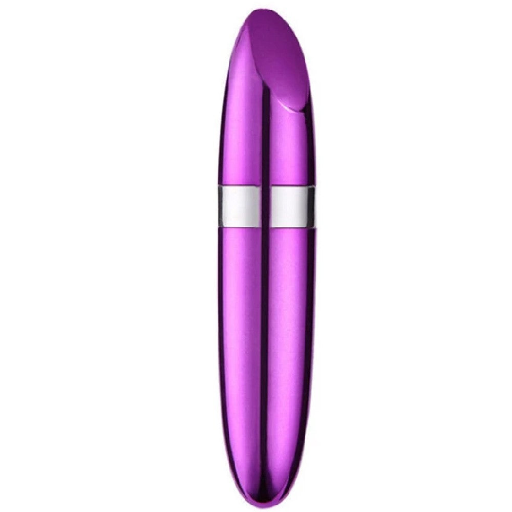 Erox Lipstick Compact Power Full Mini Ruj Vibratör-Purple