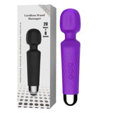 Erox Massage Vibes Purple 20 Mod Usb Şarjlı Masaj Vibratör