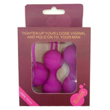 Erox Kegel Balls Exercisers Metal Ağırlıklı Kegel Egzersiz Topu Set-D.Purple