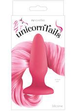 NS Novelties Unicorn Tails Kuyruklu Silikon Anal Plug Pink