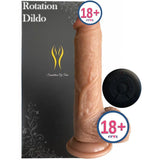 Simulation Of Skin Rotating Dildo 22 Cm Kemerli Dönebilen Hareketli Penis