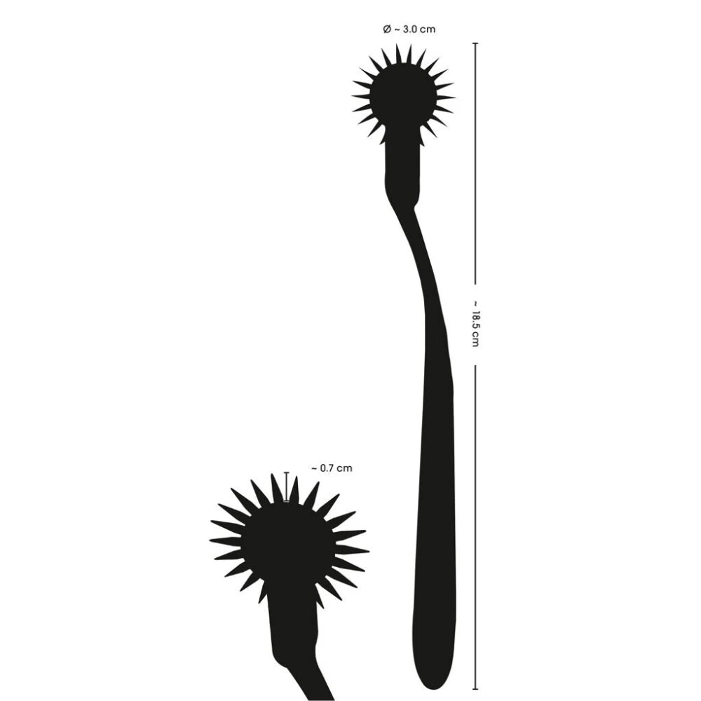 Fetish Collection Silver Single Pinwheel Fetiş Bdsm Oyun