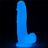 Lovetoy Lumino Play 19 Cm Fosforlu Realistik Jel Penis