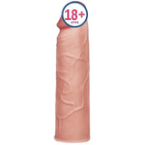 Lovetoy Pleasure X-Tender 3 cm Dolgulu Realistik Penis Kılıfı