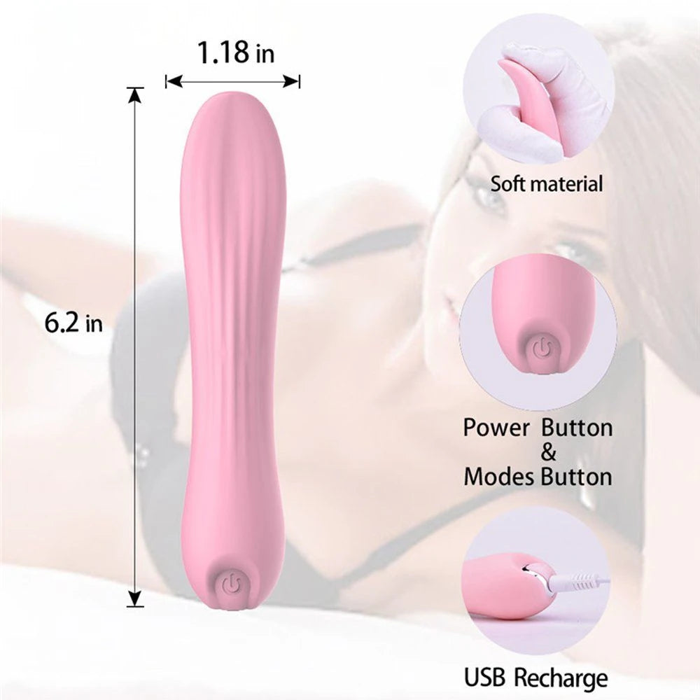 Erox Licking Vibration Clear 10 Mod Darbeli Dil Vibratör