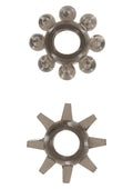 Toy Joy Power Stretchy Rings 2pcs Grey Penis Halkası