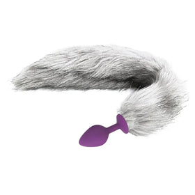 Erox The Anal Fantasy Tail Mor Silikon Tilki Kuyruklu Anal Plug
