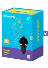 Satisfyer Sweet Treat Spinnator Şarjlı Vibratör-Black