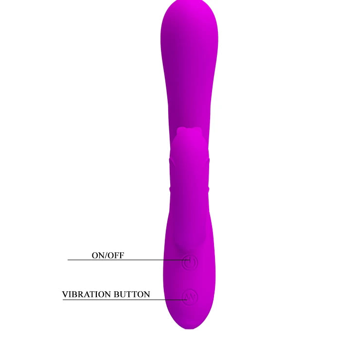 Pretty Love Harry Parmak Hareketli Rabbit Vibratör