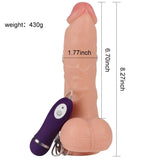 Shequ Vibrating Dildo Adam Ruber 21 cm Titreşimli Realistik Penis SQ-WBC10012-V